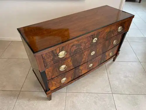 Sale Restaurierte Biedermeier Kommode Schwarze Lasenen Antiquität G1676