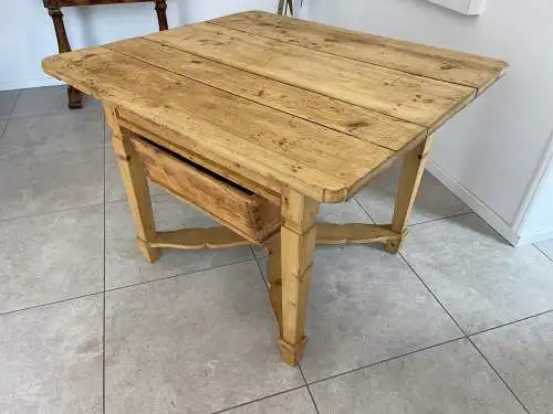 Burgenländischer Jogltisch Bauerntisch Fichtenholz Hüttentisch G1630