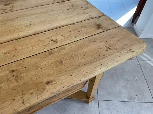 Burgenländischer Jogltisch Bauerntisch Fichtenholz Hüttentisch G1630