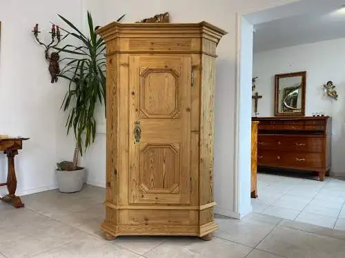 Uriger Brotschrank Almerschrank Vorratsschrank Bauernkasten Antik G1697