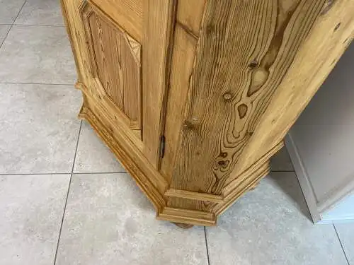 Uriger Brotschrank Almerschrank Vorratsschrank Bauernkasten Antik G1697