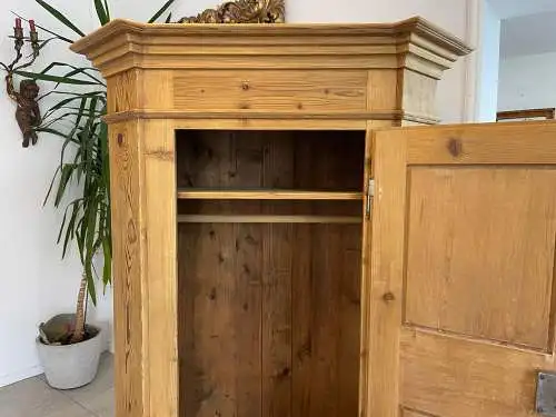 Uriger Brotschrank Almerschrank Vorratsschrank Bauernkasten Antik G1697