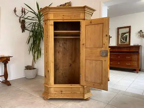 Uriger Brotschrank Almerschrank Vorratsschrank Bauernkasten Antik G1697