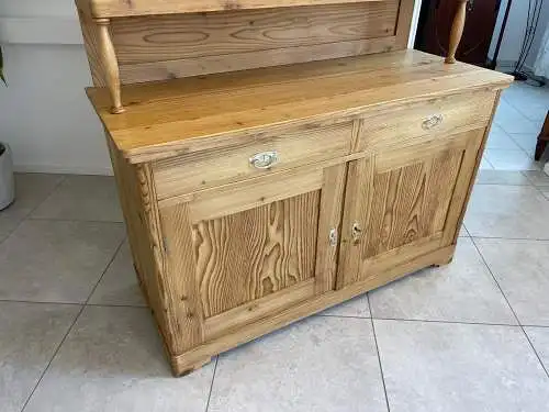 Jugendstil  Naturholschrank Küchenbuffet Küchenschrank Küchenkredenz G1705