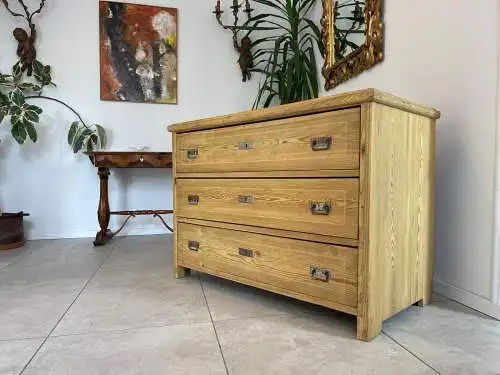 Originale Bäuerliche Jugendstil Kommode Restauriert Bauernkommode Antik G1696