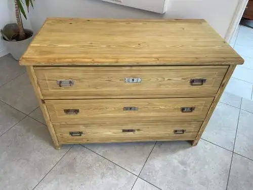 Originale Bäuerliche Jugendstil Kommode Restauriert Bauernkommode Antik G1696