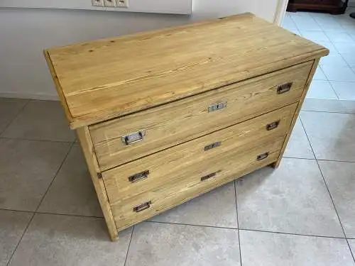 Originale Bäuerliche Jugendstil Kommode Restauriert Bauernkommode Antik G1696