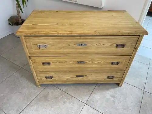 Originale Bäuerliche Jugendstil Kommode Restauriert Bauernkommode Antik G1696