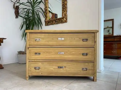 Originale Bäuerliche Jugendstil Kommode Restauriert Bauernkommode Antik G1696