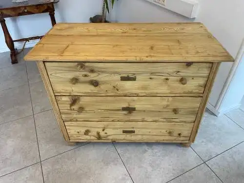 Originale Bäuerliche Gründerzeit Kommode Restauriert Bauernkommode Antik G1695