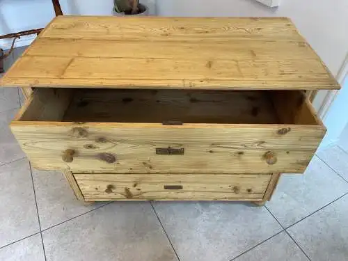 Originale Bäuerliche Gründerzeit Kommode Restauriert Bauernkommode Antik G1695