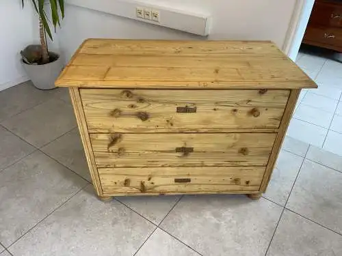 Originale Bäuerliche Gründerzeit Kommode Restauriert Bauernkommode Antik G1695
