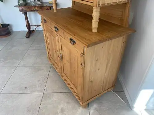 Originale Restaurierte Jugendstil Küchenbuffet Küchenschrank Küchenkredenz G1716