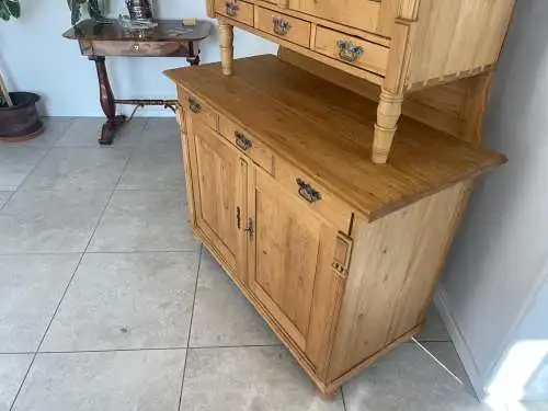 Originale Restaurierte Jugendstil Küchenbuffet Küchenschrank Küchenkredenz G1716