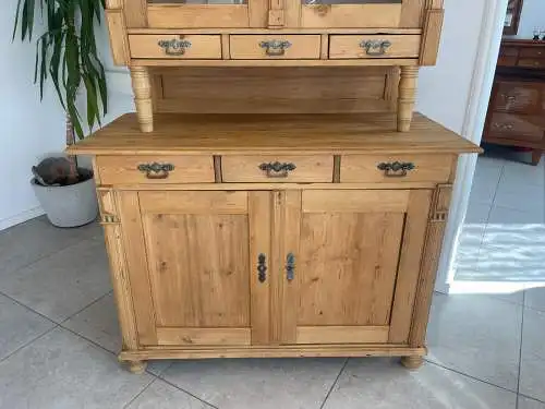 Originale Restaurierte Jugendstil Küchenbuffet Küchenschrank Küchenkredenz G1716