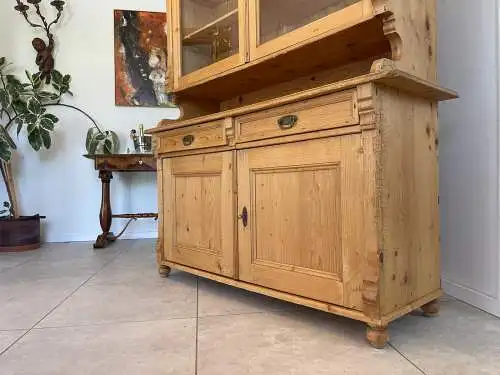 Jugendstil  Naturholschrank Küchenbuffet Küchenschrank Küchenkredenz G1710