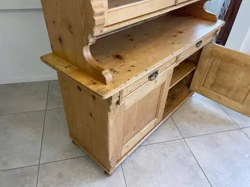 Jugendstil  Naturholschrank Küchenbuffet Küchenschrank Küchenkredenz G1710