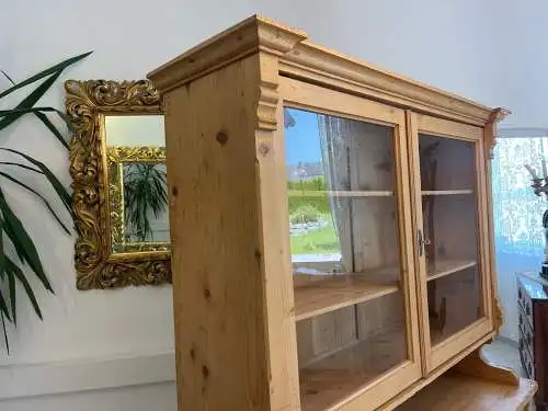 Jugendstil  Naturholschrank Küchenbuffet Küchenschrank Küchenkredenz G1710