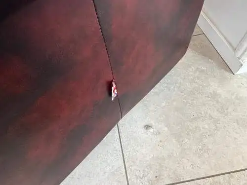 Chesterfield 2er Clubsofa Diwan Couch Oxblood Kultmöbel G1725