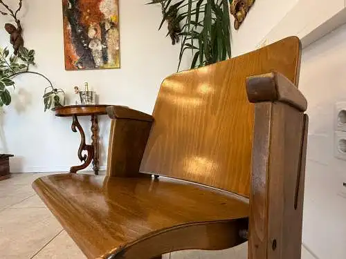 Original Wiener Kinosessel 1er Sitz Klappstuhl Stuhl Nostalgie Sessel G1736