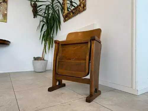 Original Wiener Kinosessel 1er Sitz Klappstuhl Stuhl Nostalgie G1720