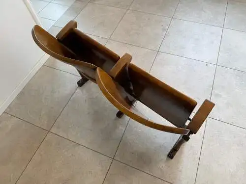 Original Wiener Kinosessel 2er Sitz Klappstuhl Stuhl Nostalgie G1721
