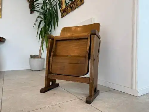 Original Kinosessel 1er Sitz Klappstuhl Stuhl Nostalgie G1722