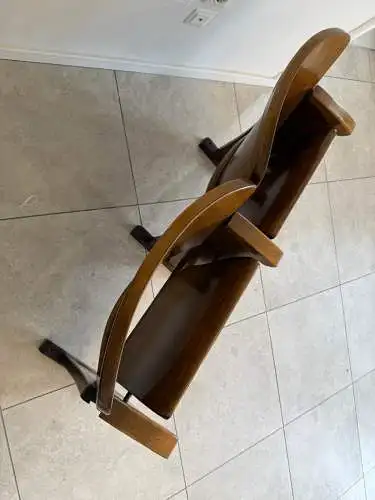 Original Wiener Kinosessel 2er Sitz Klappstuhl Stuhl Nostalgie G1723