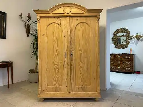 Steirischer Bauernschrank Gründerzeit Antik Naturholz Restauriert A5115 