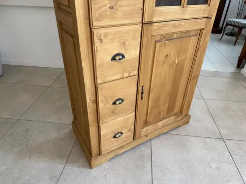 Anrichte Almerschrank Kommode Vitrinenschrank Bauernschrank G1777