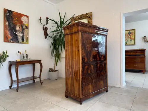 Sale Restaurierter Spätbiedermeier Standsekretär Schellack G1816