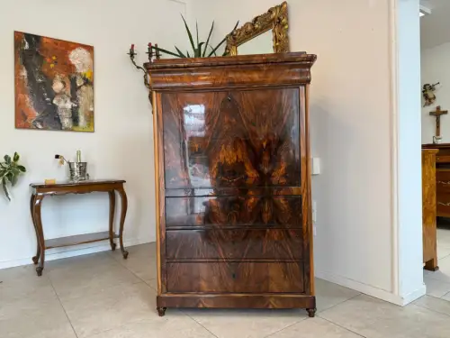 Sale Restaurierter Spätbiedermeier Standsekretär Schellack G1816