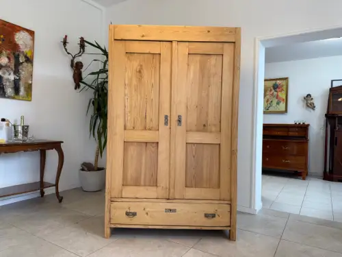 Sale Originaler Bauernschrank Naturholzschrank Jugendstilschrank Südburgenland G