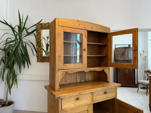 Jugendstil Küchenbuffet Küchenschrank Küchenkredenz G1836