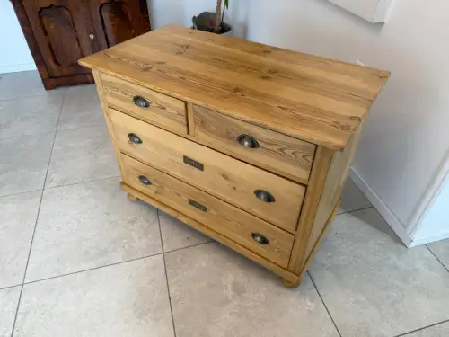 Originale Jugendstil 4 Laden Kommode Anrichte Bauernmöbel G1847