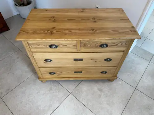 Originale Jugendstil 4 Laden Kommode Anrichte Bauernmöbel G1847