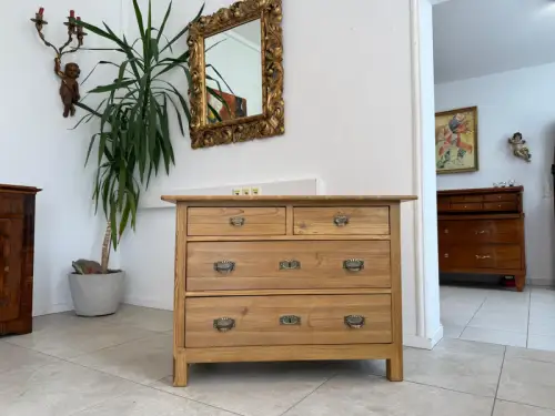 Originale Jugendstil 4 Laden Kommode Anrichte Bauernmöbel G1841
