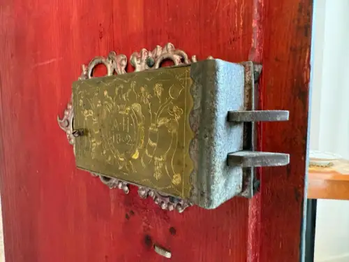 Handbemalter Barockschrank Bauernschrank Bauernkasten G1869