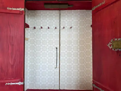 Handbemalter Barockschrank Bauernschrank Bauernkasten G1869