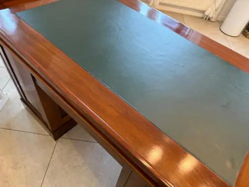 Altrestaurierter Jugendstil Schreibtisch Sekretär Freisteher G1878