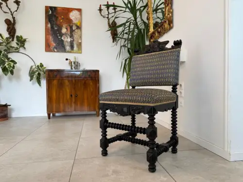 Gründerzeit Historismus Sessel Stuhl um 1875 G1875