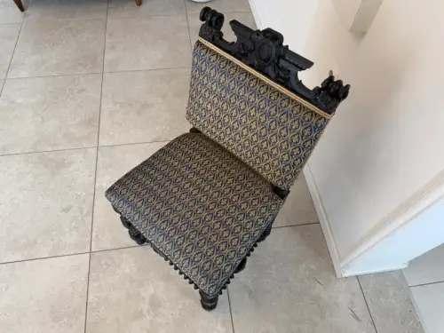 Gründerzeit Historismus Sessel Stuhl um 1875 G1875