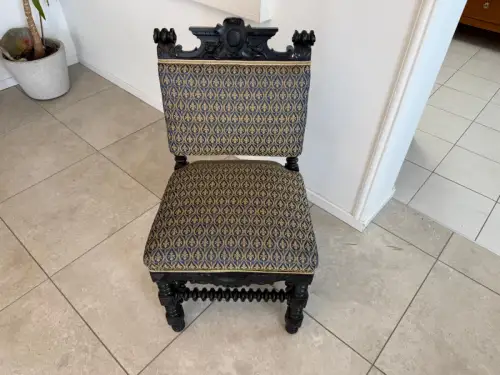 Gründerzeit Historismus Sessel Stuhl um 1875 G1875