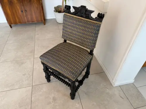 Gründerzeit Historismus Sessel Stuhl um 1875 G1875