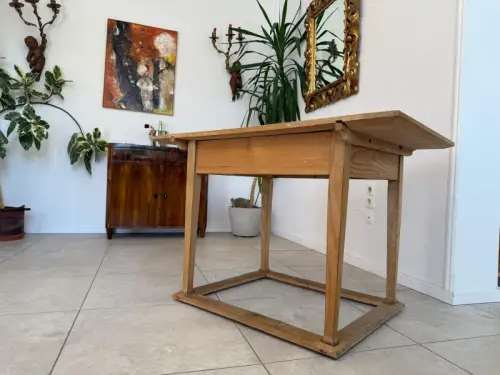 Biedermeier Bauerntisch Originalexemplar Fichtenholz Urig G1903