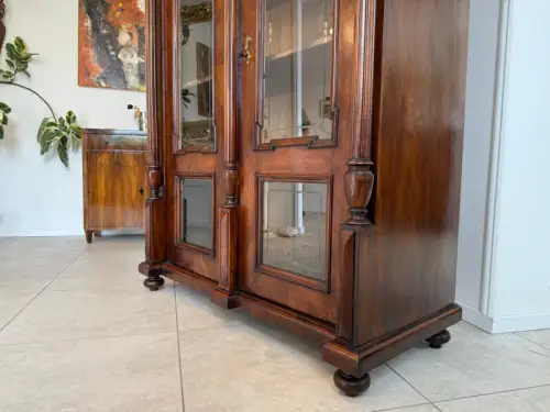 SALE Gründerzeit Vitrine Bücherschrank Sammlervitrine Antiquität G1905