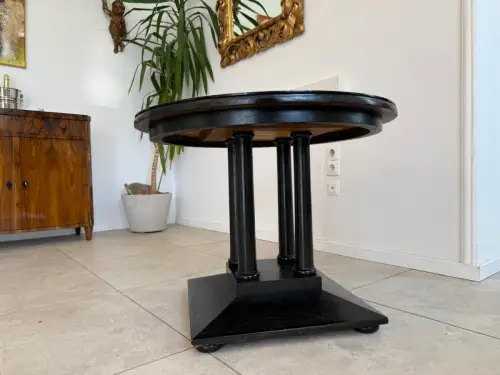 SALE Originaler Runder Jugendstil Tisch Säulentisch G1921