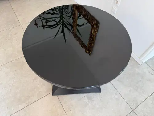 SALE Originaler Runder Jugendstil Tisch Säulentisch G1921