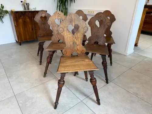 Bauernsessel Brettsessel Brettstühle Eichenholz Sessel G1959