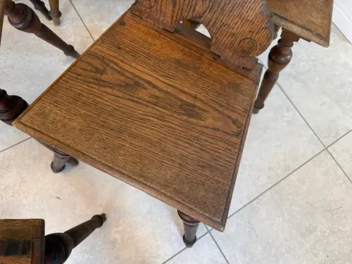 Bauernsessel Brettsessel Brettstühle Eichenholz Sessel G1959